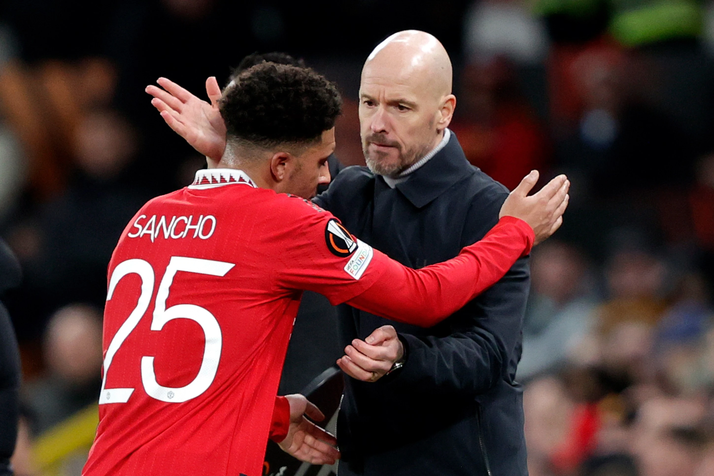 Jadon Sancho's relationship with Erik Ten Hag is reportedly 'beyond repair'